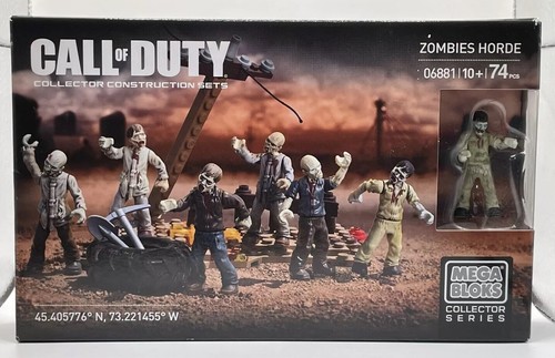 MEGA BLOKS Call of Duty Zombies Horde 06881 Factory Sealed
