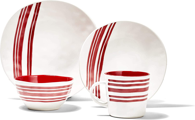 &ndash; 16-piece Stoneware Party Collection W/