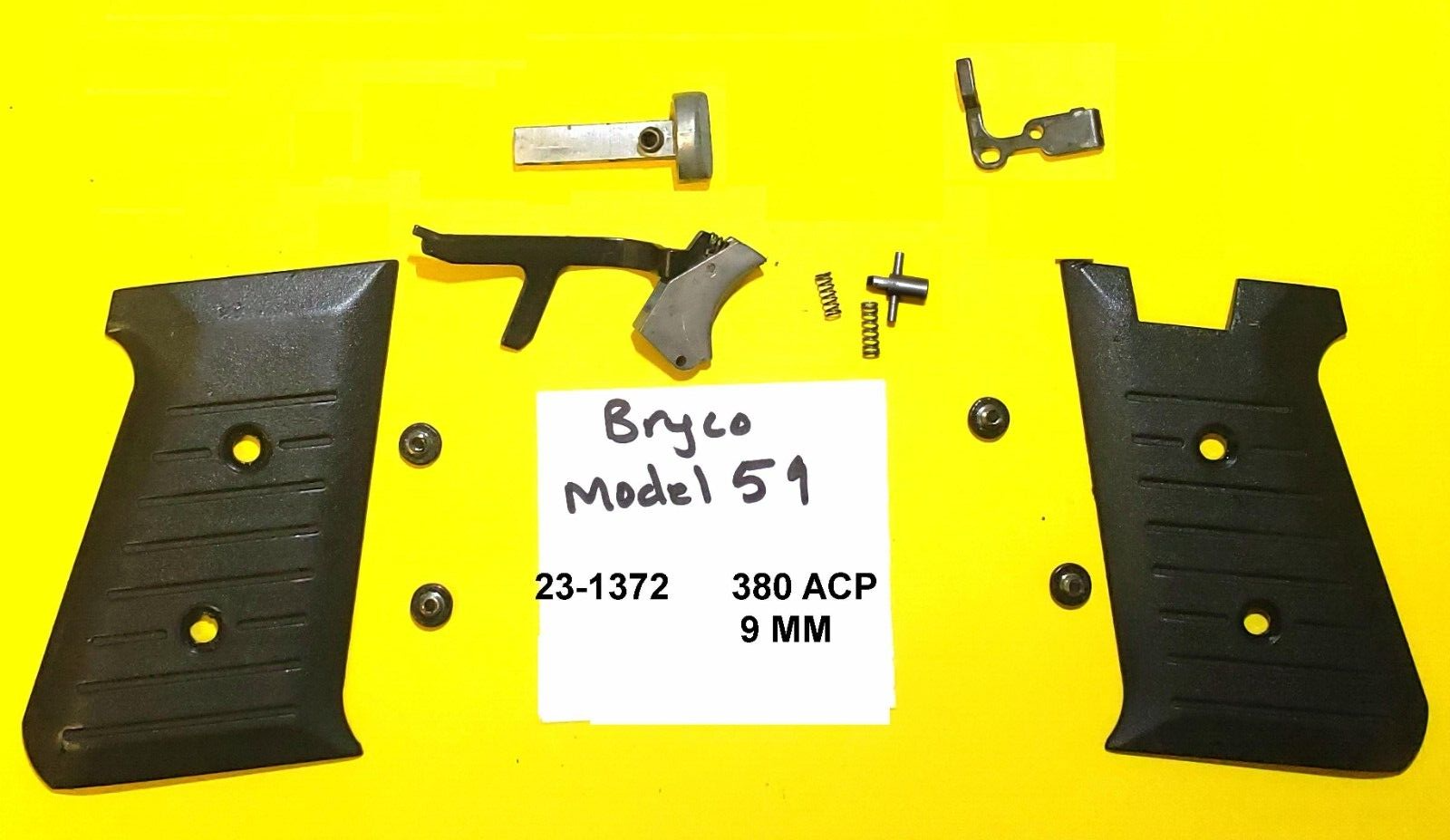 BRYCO JENNINGS 59 IN 9 MM INTERNAL PARTS REPAIR ITEM # 23