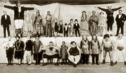 Circus, Clown, Carnivals, Posters, vintage 4" x 6" photo reprint Quality 088