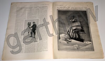 ROBERT SCOTT 1912 TERRA NOVA ANTARCTICA PICTORIAL HERBERT G PONTING * IMPLACABLE