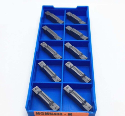 10Pcs MGMN400-M 9030 4mm CNC Grooving Cutting Carbide Insert For MGEHR MGIV R