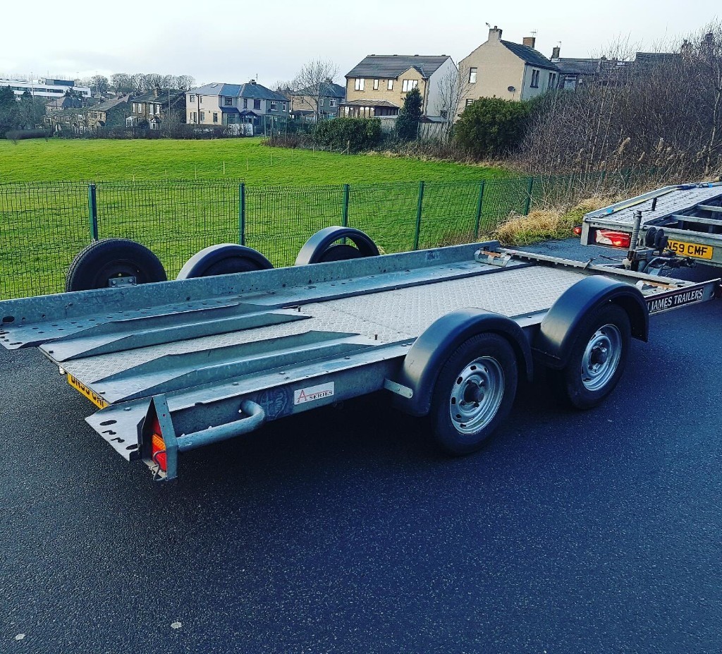 Brian james A series trailer car transporter race recovery in