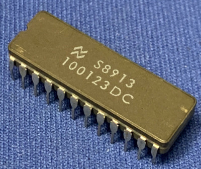 100123DC NSC MC100123L ECL VINTAGE 24-Pin CERDIP Rare! LAST ONES QTY-1