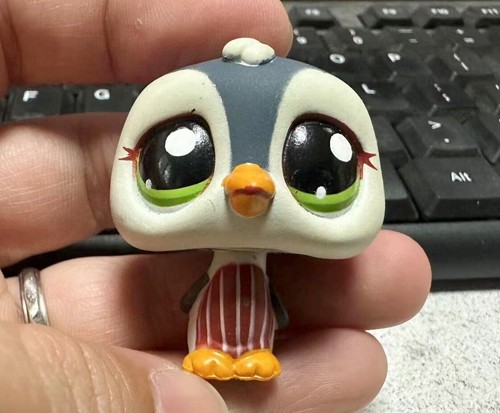 LPS #1494 Penguin Alberg Icely Bird Toy Figure Loose New | eBay