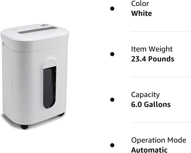 Professional Grade 10-Sheet High Security Micro-Cut Paper and Credit Card Shredd
