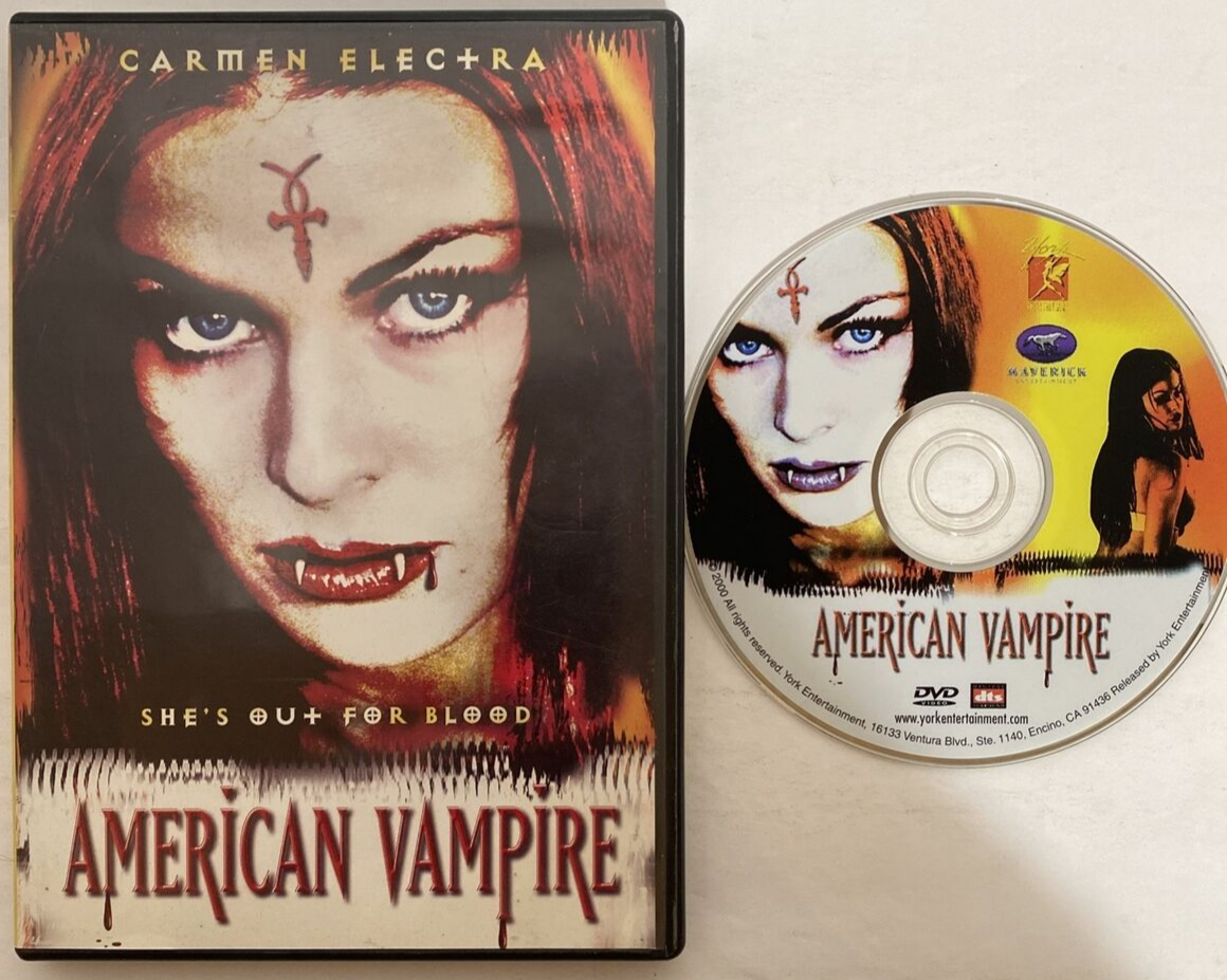 American Vampire DVD 2001 Horror Comedy Carmen Electra Adam