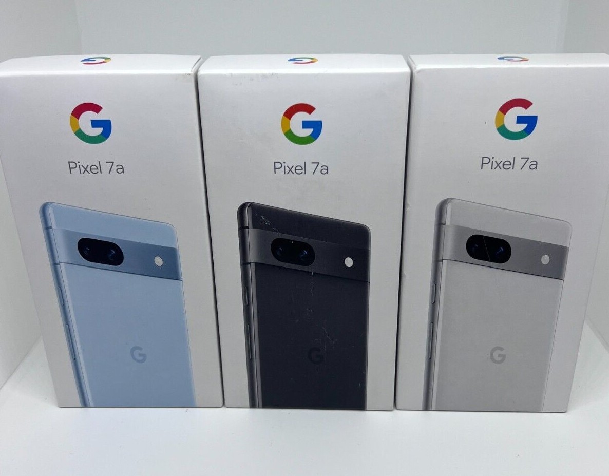 Google Pixel 7a 5G 128GB Factory Unlocked (All Colors) NEW