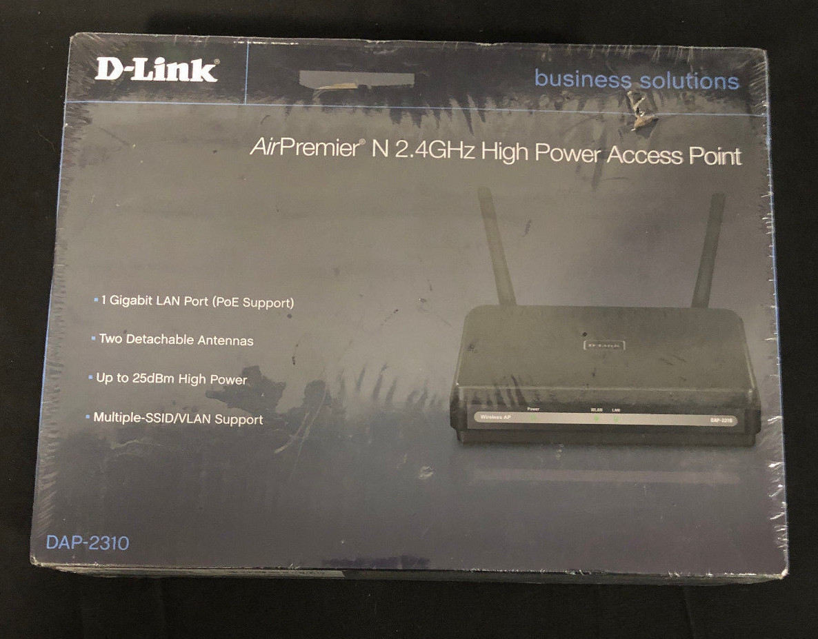 NEW D-LINK DAP-2310 WIRELESS WIFI  N 2.4GHz ACCESS POINT