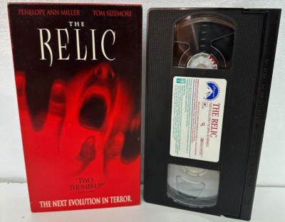 THE RELIC 1997 VHS TAPE HORROR TOM SIZEMORE & PENELOPE ANN MILLER