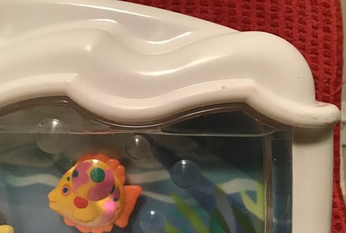 Fisher Price Ocean Wonders Aquarium Baby Crib Soother Full Water Level