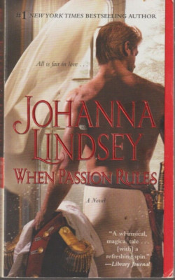 When Passion Rules Johanna Lindsey, paperback Very Good