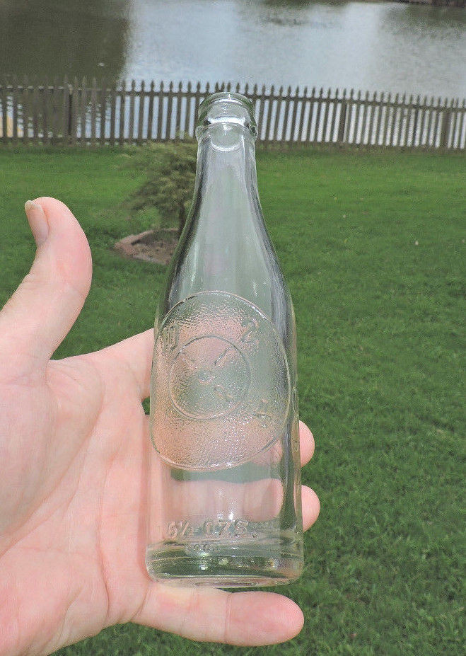 RARE STRAIGHT SIDE EMBOSSED 