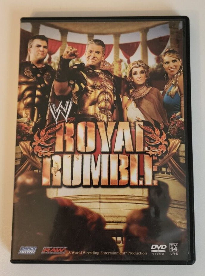 WWE Royal Rumble 2006 DVD + Insert Kurt Angle Mark Henry