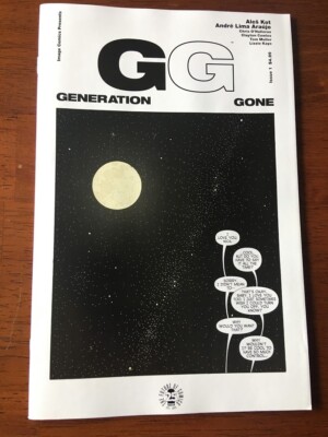 GENERATION GONE # 1 NM IMAGE COMICS 2017 ALES KOT