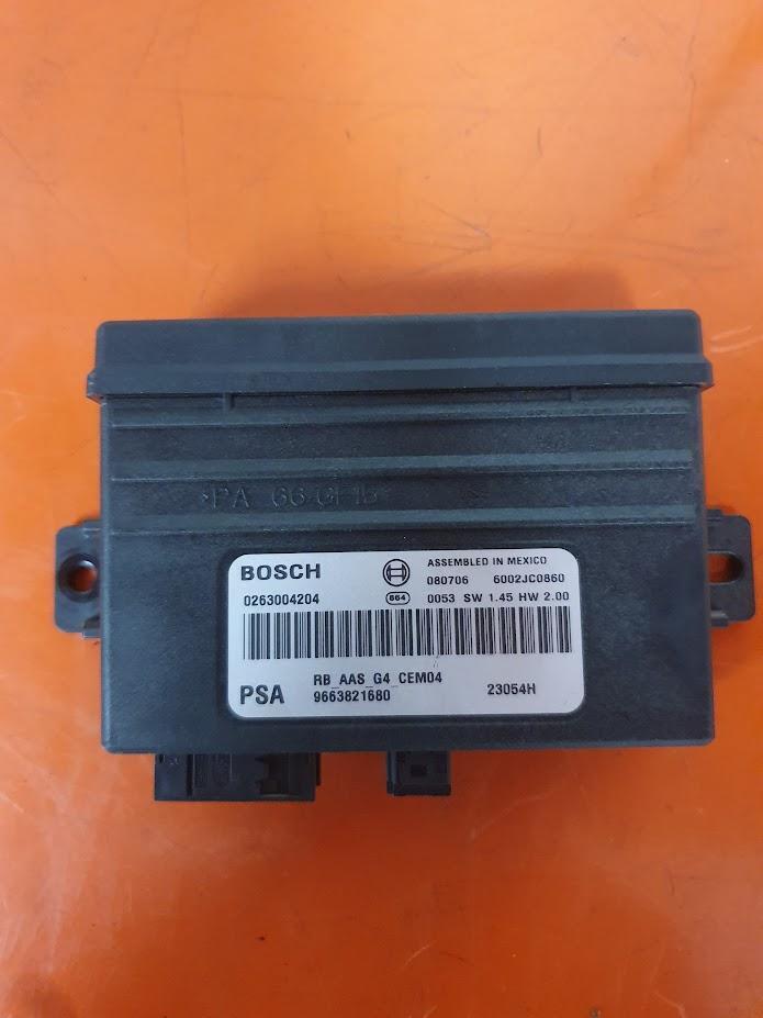2009 Peugeot 308 BOSCH PARK ASSIST MODULE T7 09/07-01/14 9663821680 0263004204 image 4