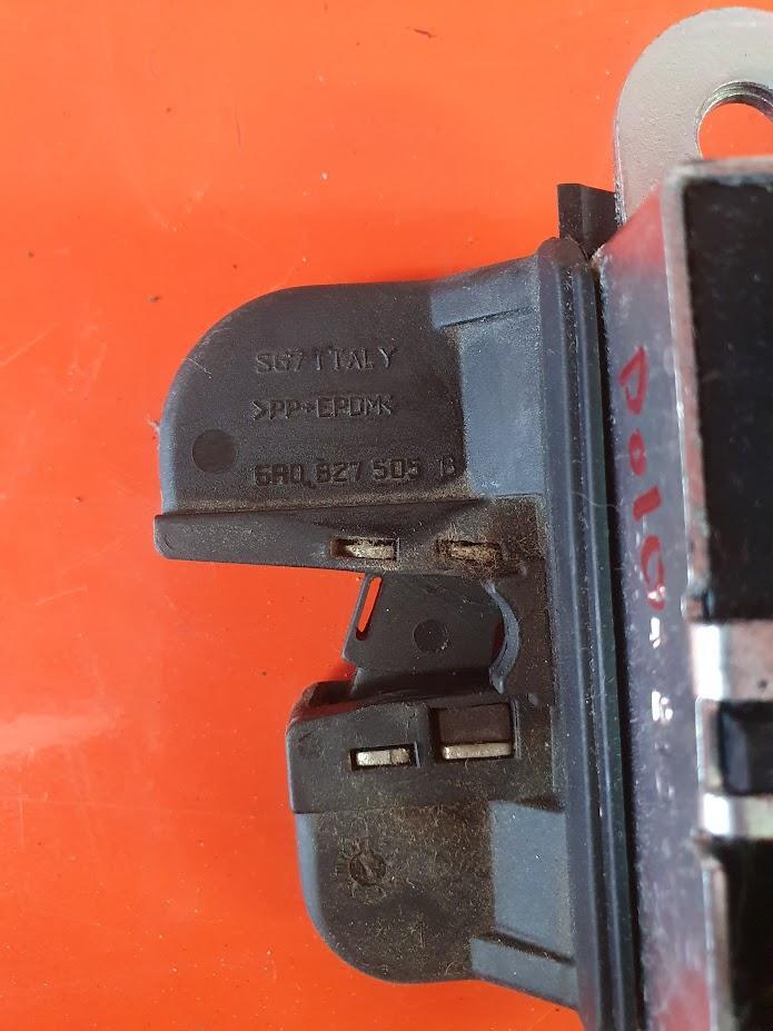 2012 Volkswagen Polo TAILGATE LOCK 6R 05/10-09/17 image 4