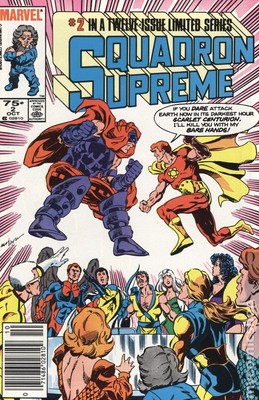 Squadron Supreme #2 VF 1985 Stock Image
