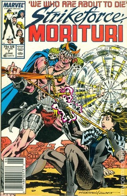 Strikeforce Morituri #7 VG 1987 Stock Image Low Grade