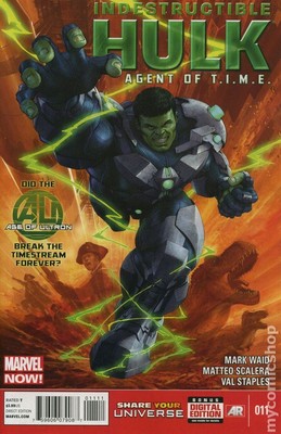 Indestructible Hulk #11A FN 2013 Stock Image