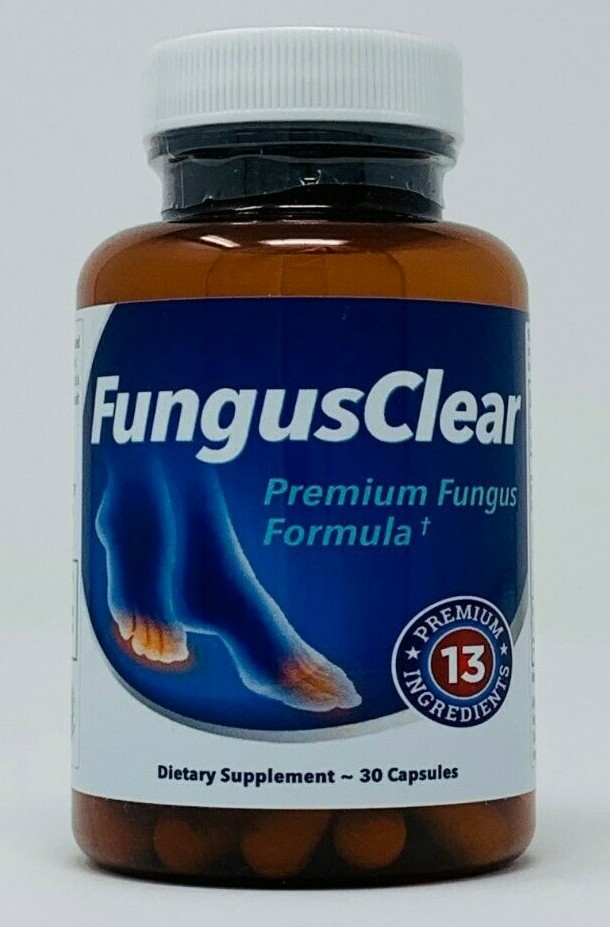 Fungus Clear Premium Formula 30 Capsules - NEW - EXP: 2022 FungusClear Nails