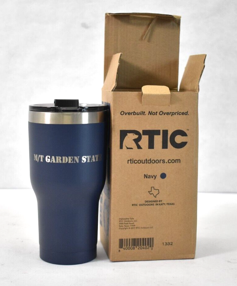 RTIC Insulated Tumbler Stainless Steel Coffee Travel Mug Nav
