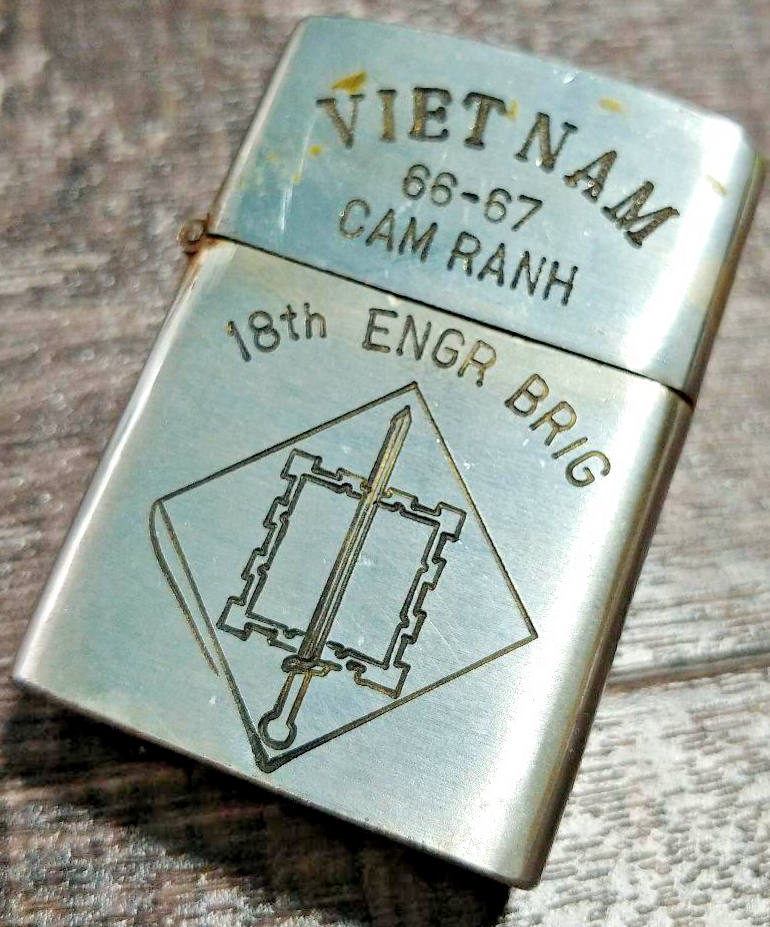 1962 Zippo Vietnam Era Lighter Propeller Club Of The United