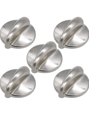 Burner Control Knob Full Body Metal for Stove Surface Burner Compatible with G-E