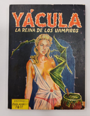 JACULA N.1   LA REINA DE LOS VAMPIROS    RARA EDIZIONE MESSICO Editorial Jorge M