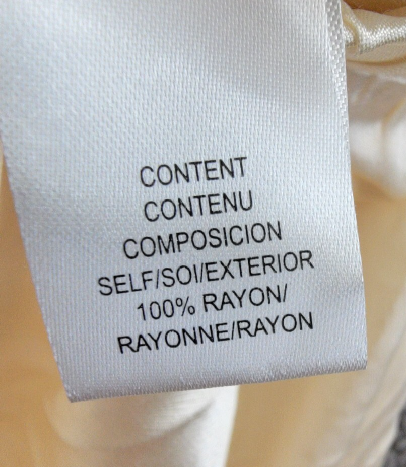 WAYF Fynn Satin Wide Leg Pants Women's S Cream Elastic Waist Pull On Styling~ - Picture 14 of 17