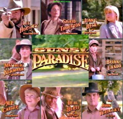 Paradise & Guns of Paradise 1980s Western TV Series Complete Season 2  &  3