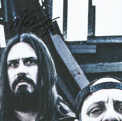Crowbar Autographed Zero and Below CD Signed By Kirk Windstein