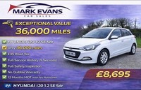 2016 Hyundai i20 1.2 SE 5dr HATCHBACK Petrol Manual