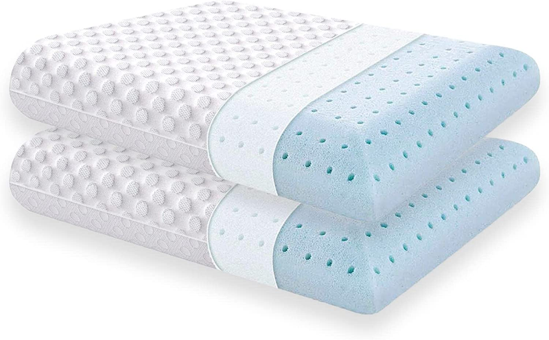 2 Pack Firm Pillow Dual-sided Cooling & Cozy Washable Co