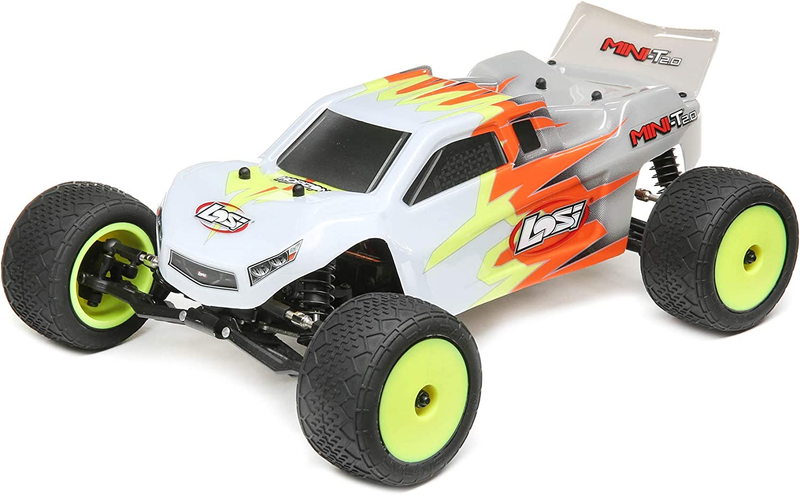 1/18 Mini-T 2.0 2 Wheel Drive Stadium RC Truck Brushed Ready to Run Battery Rece