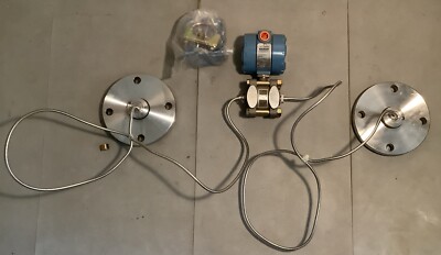 Rosemount 1151DP3S22S2B1 Differential Pressure Transmitter w/ 1199 Flanges (r1)