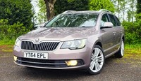 2014 Skoda Superb 2.0 TDI CR 140 ELEGANCE 5dr DSG + LEATHER + NAV + 18 INCH ALLO