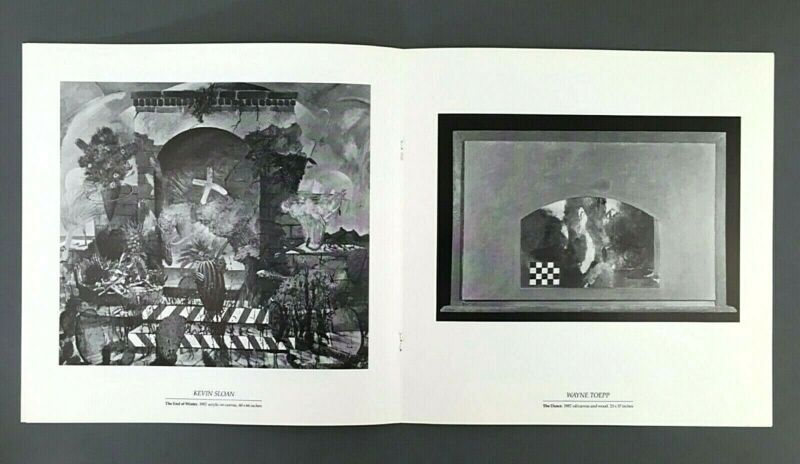 Invitational Exhibition Art Catalog Borgenicht New York Manning 1987 Collab