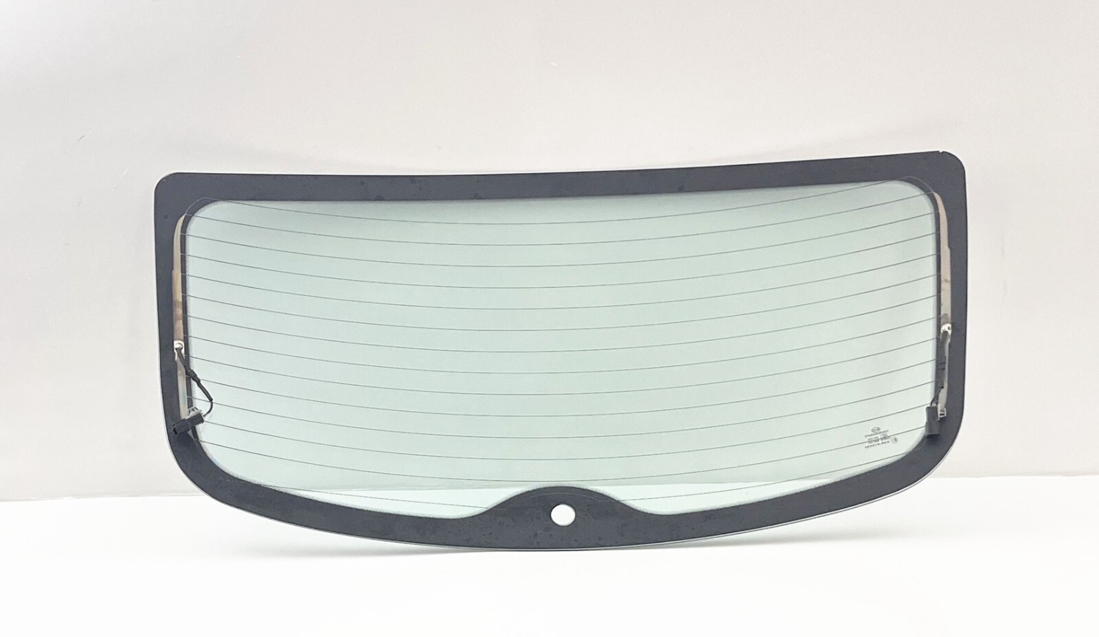 Liftgate Back Glass Heated W/Wiper Hole For 07-11 Hyundai Accent 2DR Hatchback