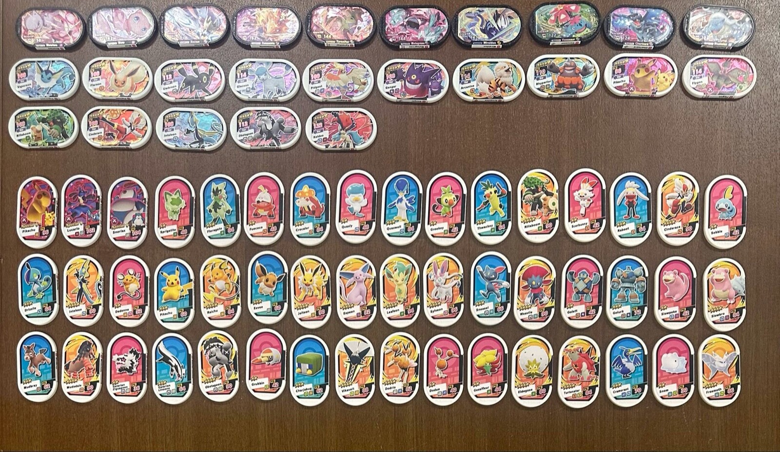 ポケモン - スター、ノーマルセット、無印、ST1-2-3まで DC3はスターなし ENS-300-3171 ポケットモンスター ピカチュウとでんきタイプの