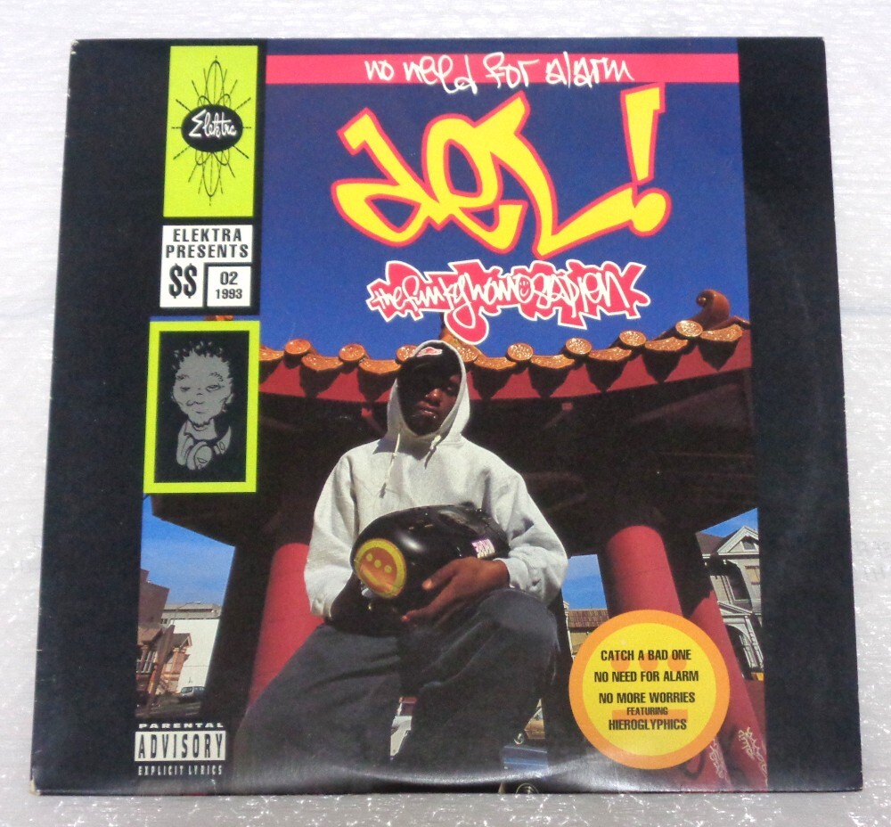 DEL THE FUNKY HOMOSAPIEN NO NEED FOR ALARM 1993 US ORG 2LP