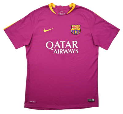 Nike 2015-16 FC BARCELONA SHIRT TRIKOT L | eBay