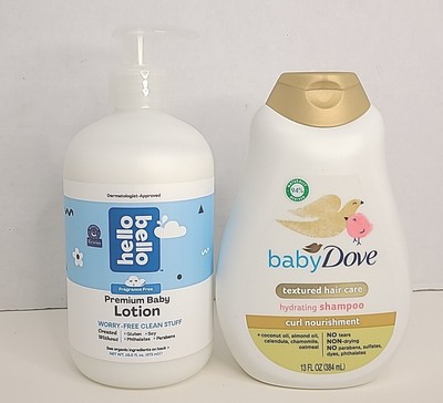 Hello Bello Premium Baby Lotion Plant Based Fragrance Free 16oz Dove Baby Shampo