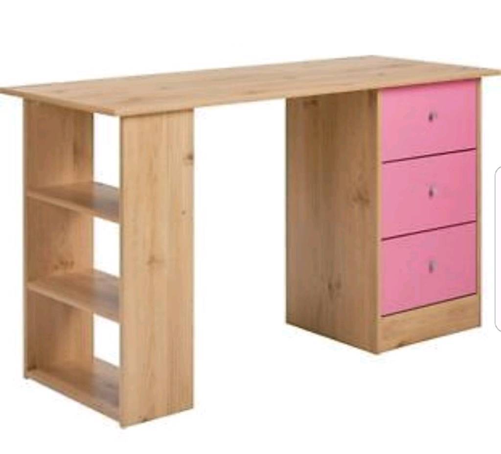 Brand new pink desk in Kingstanding, West Midlands Gumtree