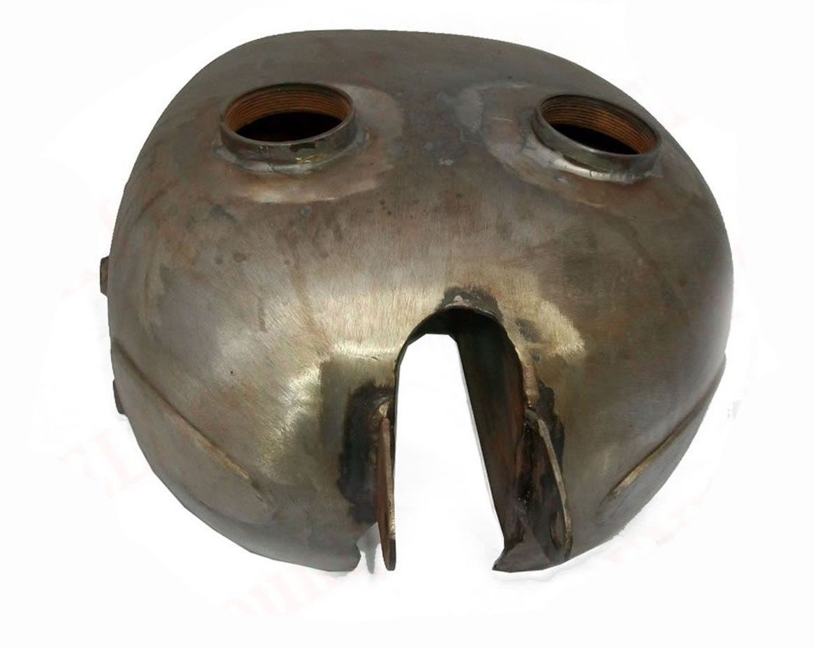 New Pre War 1930 BSA B2 250cc Handgear Shift Petrol Fuel Tank Raw Bare Metal 