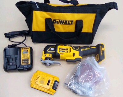 DEWALT DCS356C1 MAX XR 20V 3-Speed Brushless Cordless Oscillating Multi Tool Kit