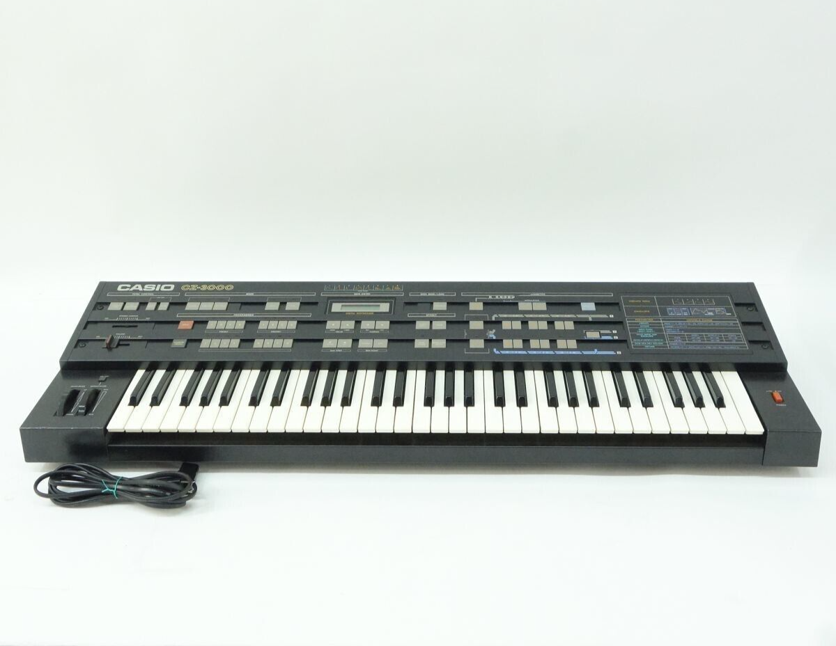 CASIO CZ-3000 Phase Distortion Digital Synthesizer | eBay