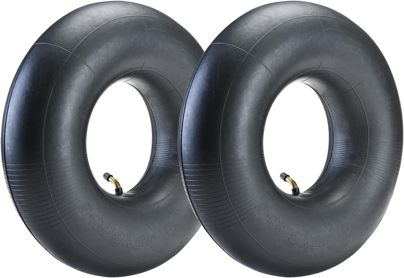 Inner Tube 15X6.00-6 TR-87 Bent Valve for Lawn Mower Tractor ATV Wheelbarrow