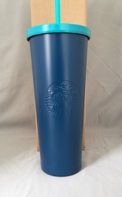 starbucks blue stainless steel tumbler