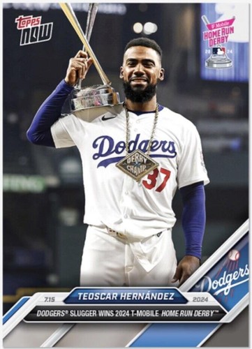 ドジャース　フィギュア　TEOSCAR HERNANDEZ 2024 and 2025 Teoscar Hernandez LA Dodgers SGA Bobblehead